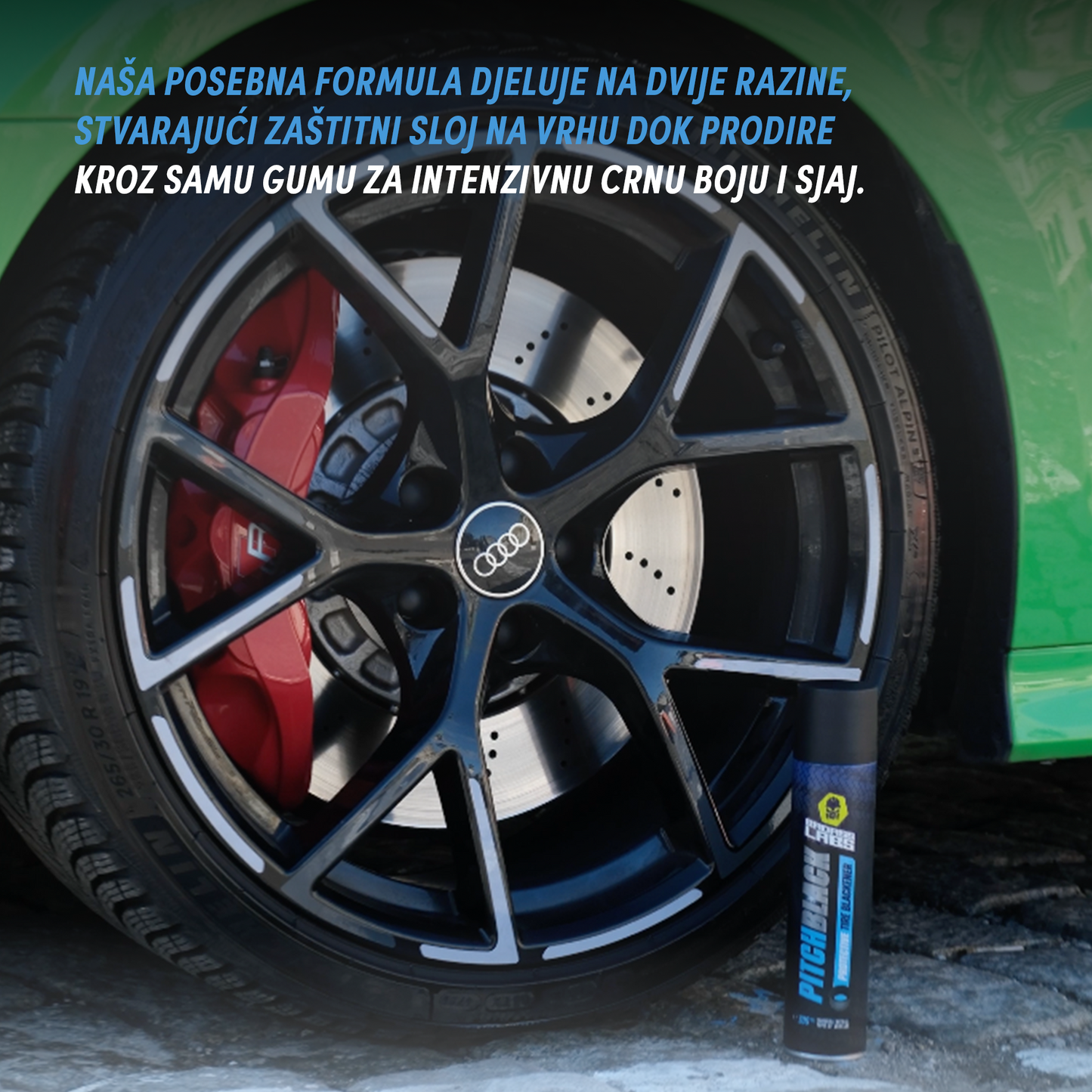 PitchBlack - sprej koji daje gumama izgled kao da su nove