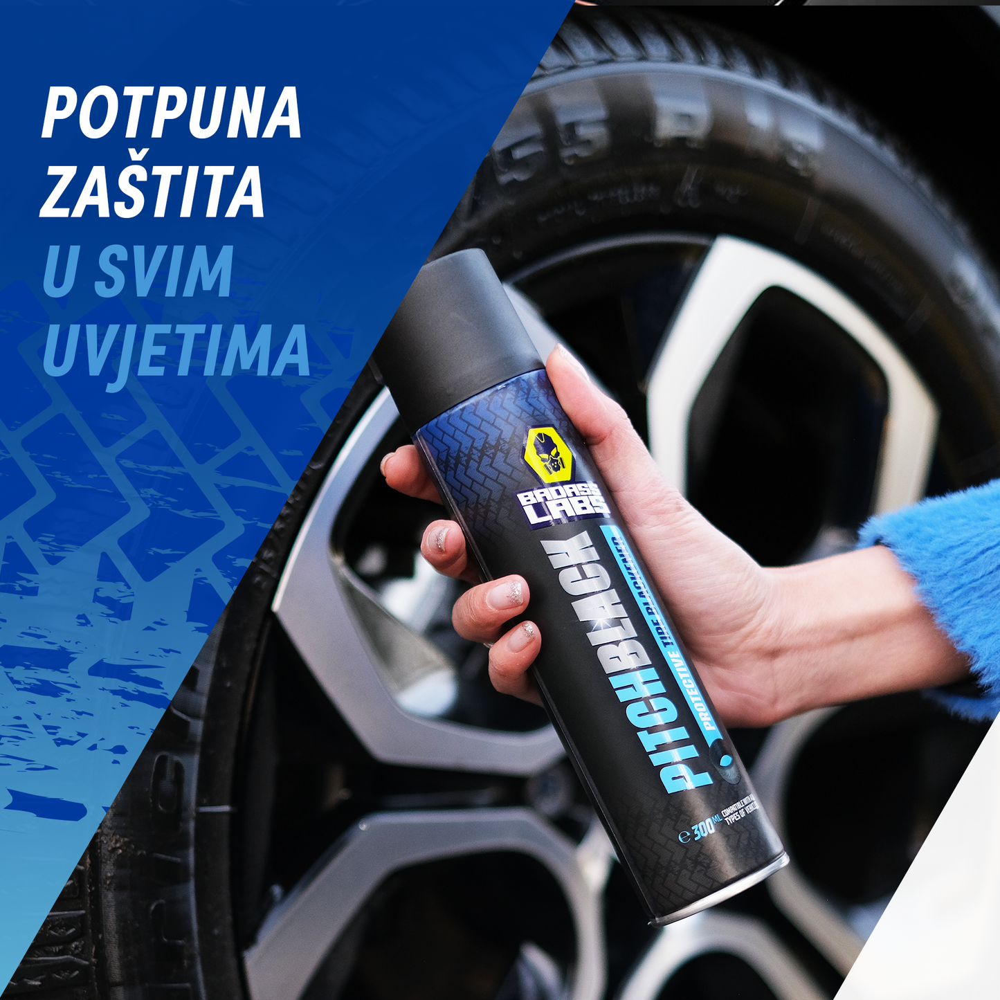 Essential Pack - Aktivni Pjenasti Čistač Stakla & Sprej za Zaštitu Guma na Bazi Silikona